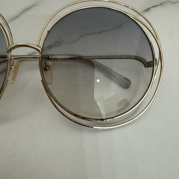 Authentic used CHLOE round sunglasses